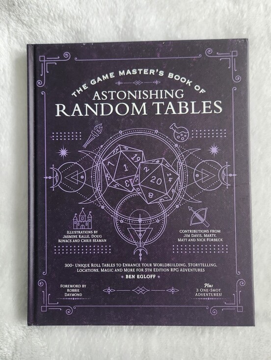 Dungeons & Dragons Other - The Game Master’s Book of Astonishing Random Tables Dungeons And Dragons